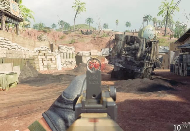 COD BO6のKilo141のアイアンサイト